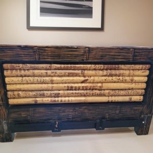 CABECERO RUSTICO /MADERA Y BAMBÚ