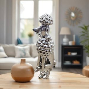 FIGURA DE PERRO CANICHE