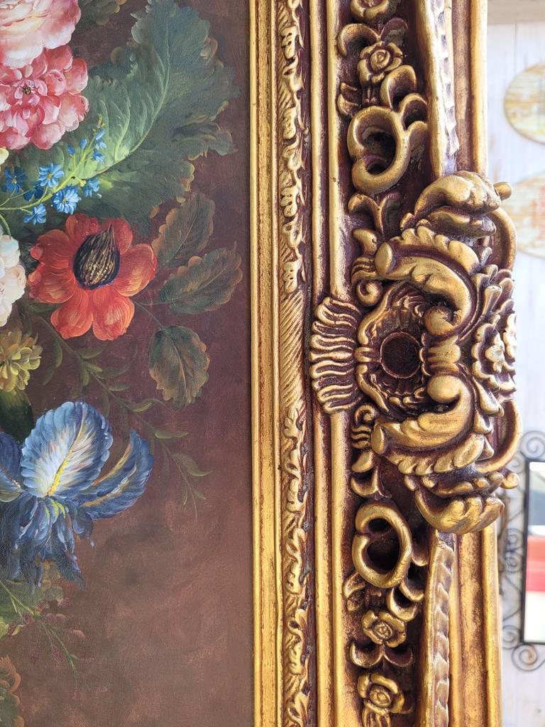 PINTURA BODEGÓN FLORAL CLÁSICO - Imagen 6