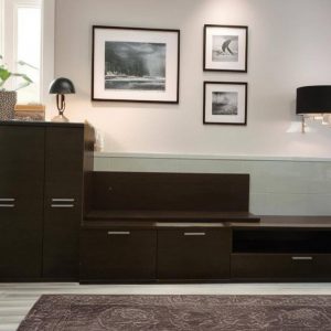 MUEBLE DE SALON WENGUE