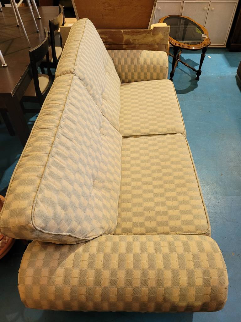 SOFÁ VINTAGE CUADROS DE 3 PLAZAS - Imagen 6