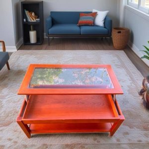 MESA DE CENTRO ELEVABLE