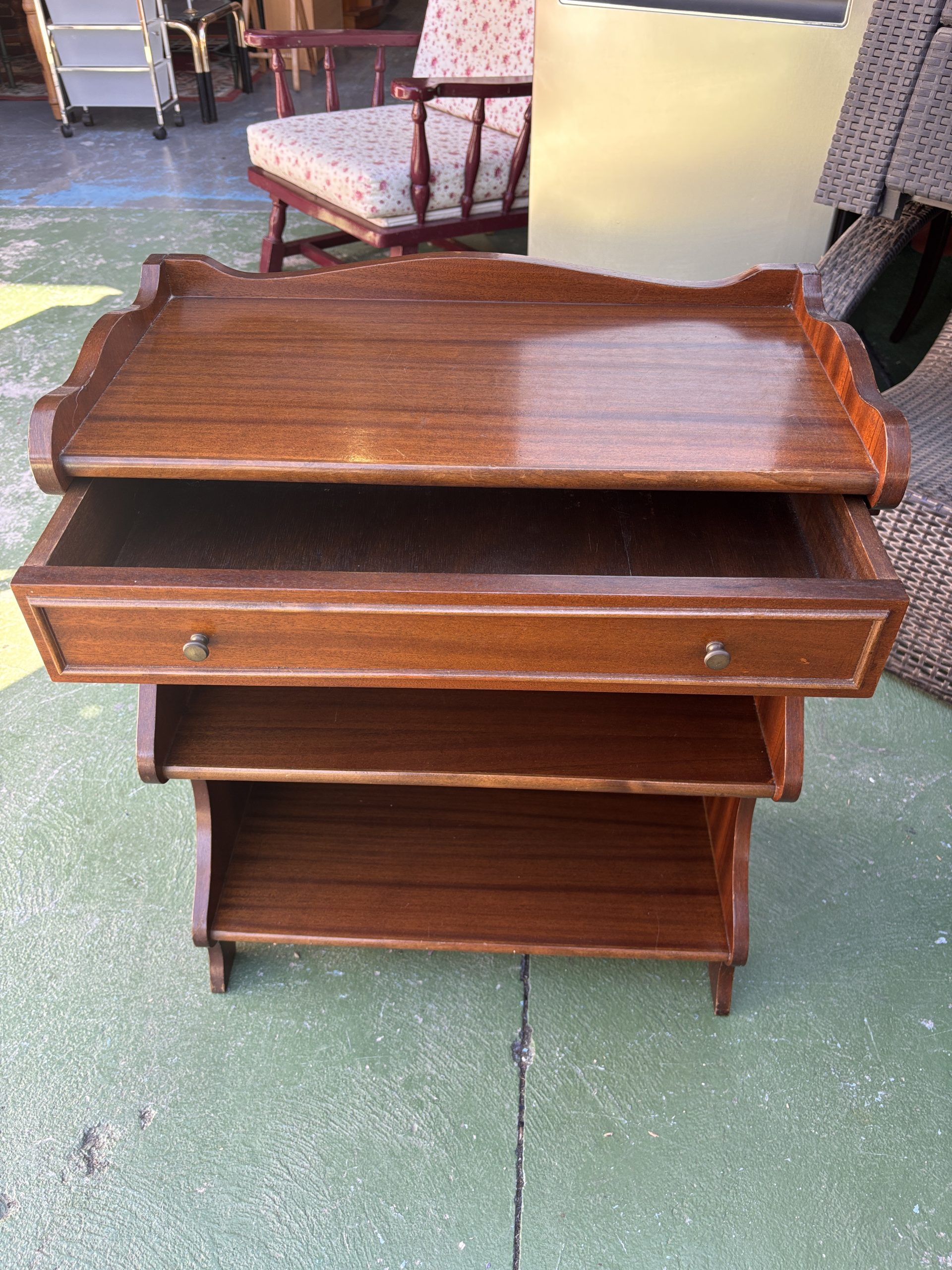 ESTANTERÍA MADERA CON CAJÓN - Imagen 2