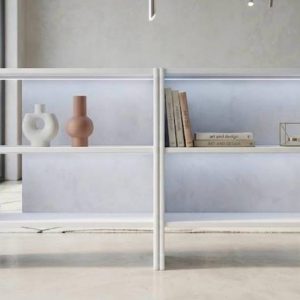ESTANTERIA BAJA BLANCA IKEA