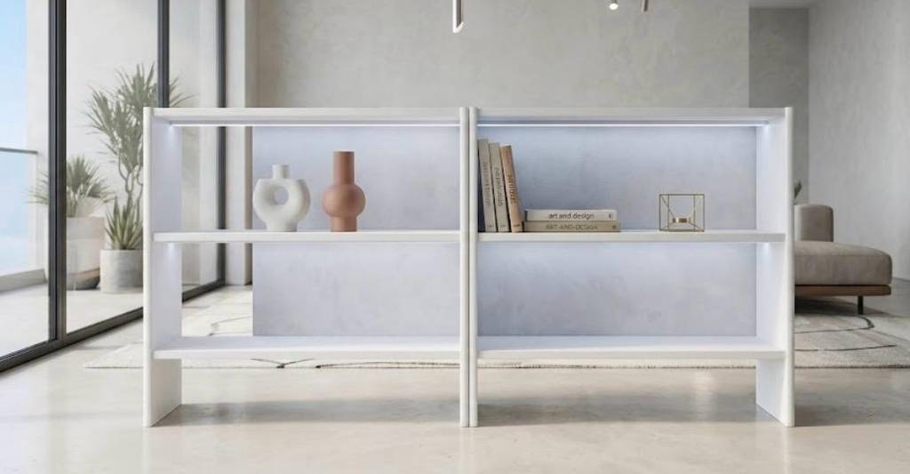 ESTANTERIA BAJA BLANCA IKEA