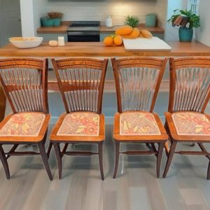 4 SILLAS DE COMEDOR VINTAGE