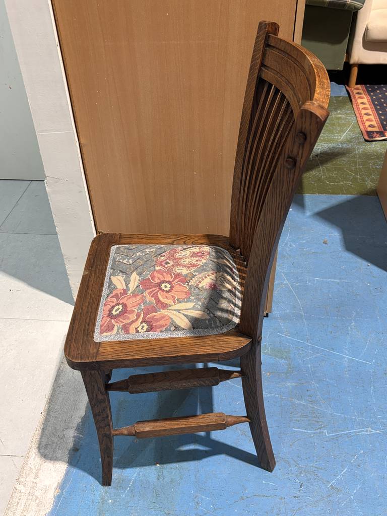 4 SILLAS DE COMEDOR VINTAGE - Imagen 4