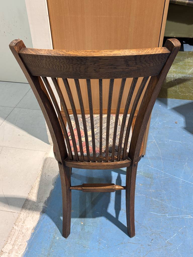 4 SILLAS DE COMEDOR VINTAGE - Imagen 5