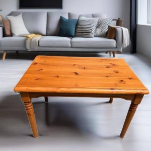MESA DE CENTRO BAJA MADERA DE PINO