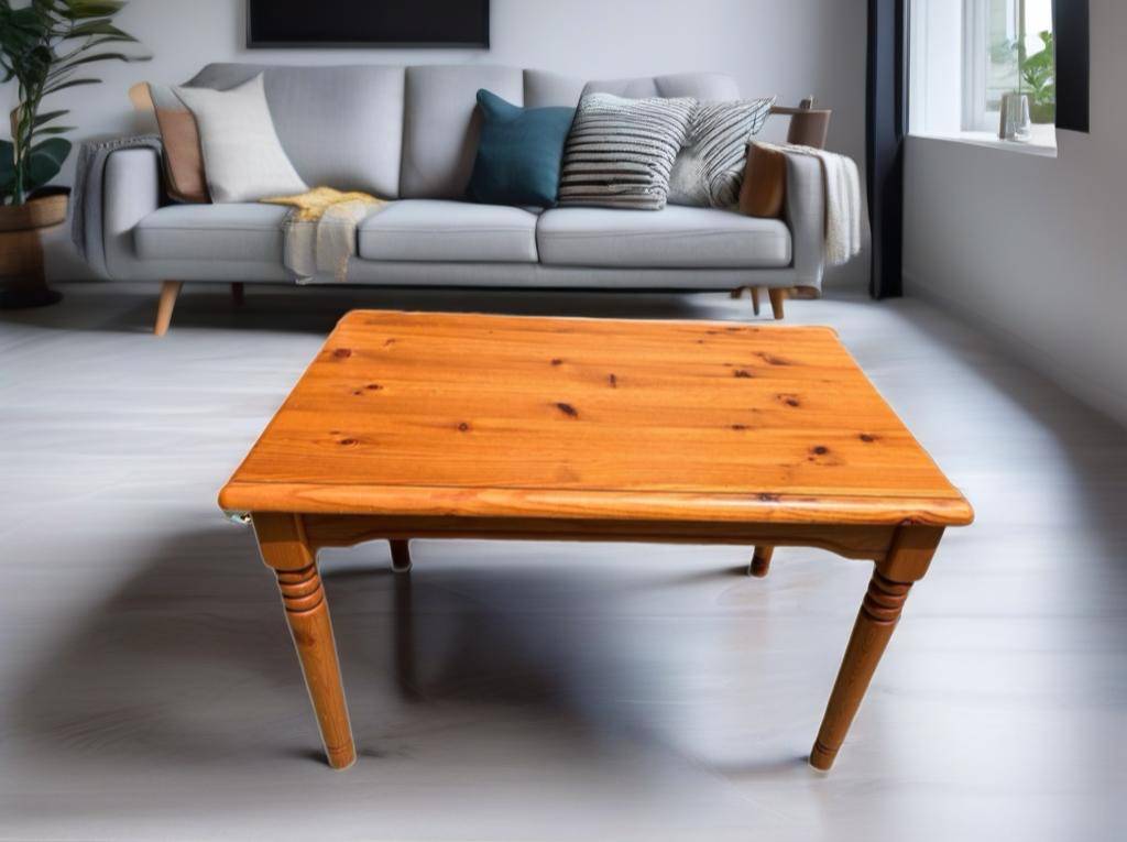 MESA DE CENTRO BAJA MADERA DE PINO