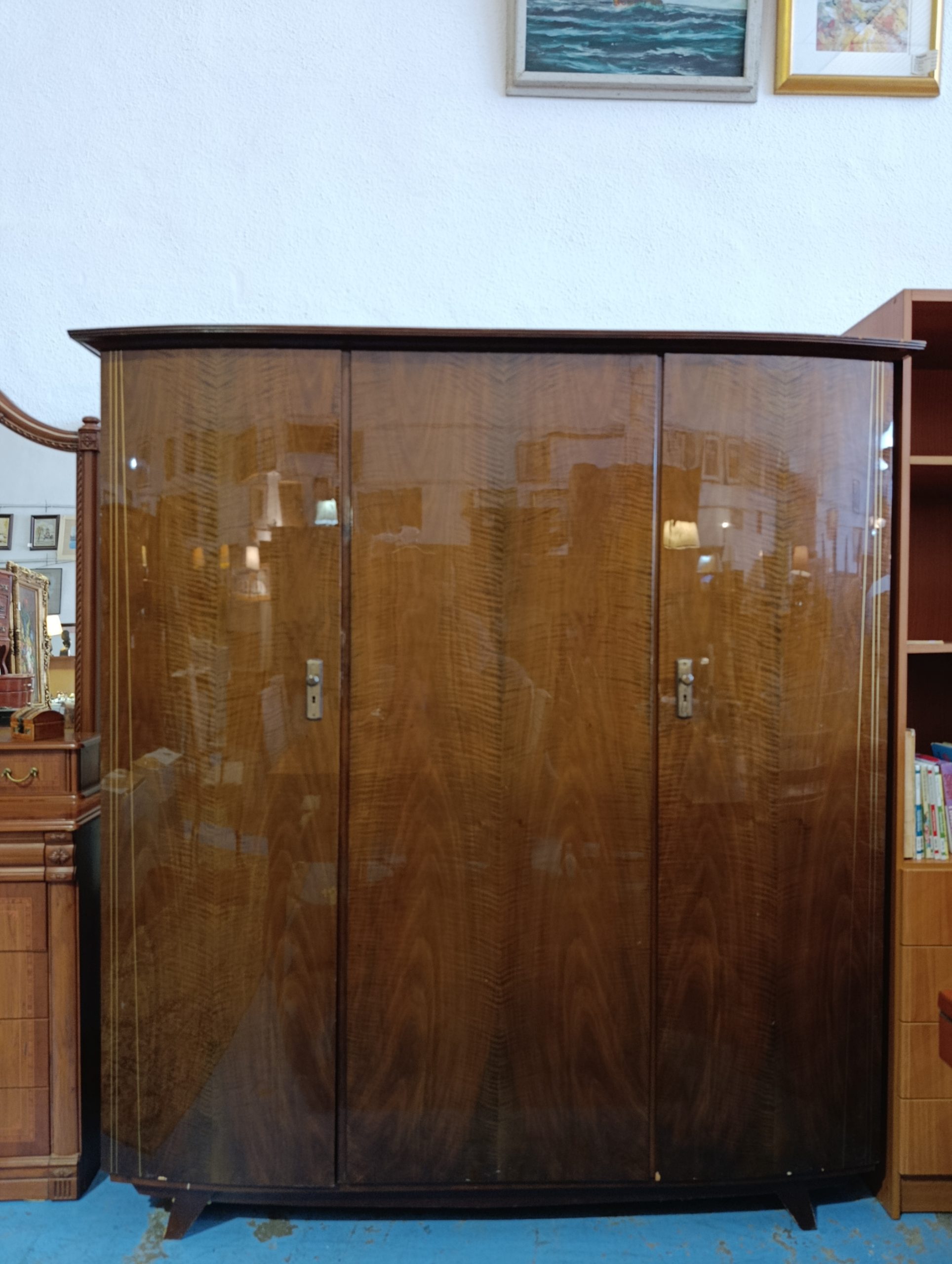 ARMARIO ROPERO VINTAGE / 3 PUERTAS - Imagen 2