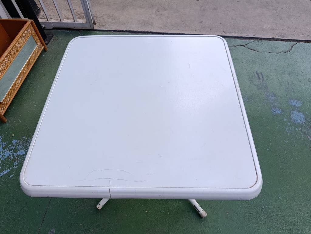 MESA AUXILIAR BLANCA PLEGABLE - Imagen 4