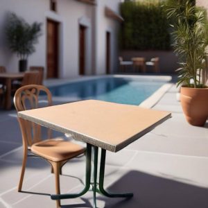 MESA AUXILIAR PARA TERRAZA/JARDIN