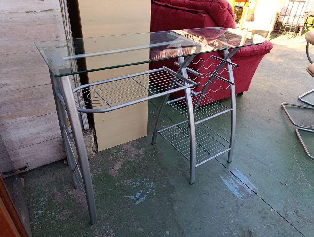 MESA DE COCINA CON BOTELLERO - Imagen 5