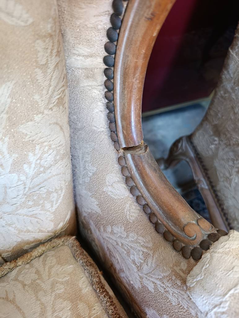CONJUNTO DE SALON /ESTILO LUIS XV - Imagen 5