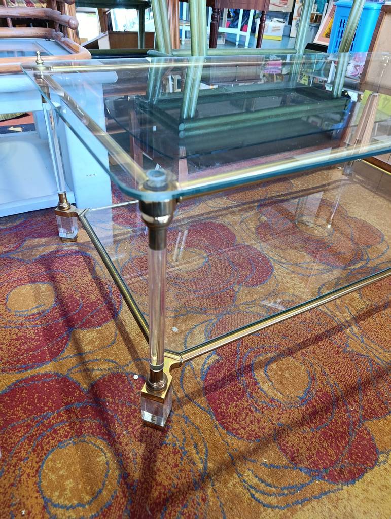 MESA DE CENTRO RECTANGULAR CRISTAL - Imagen 5