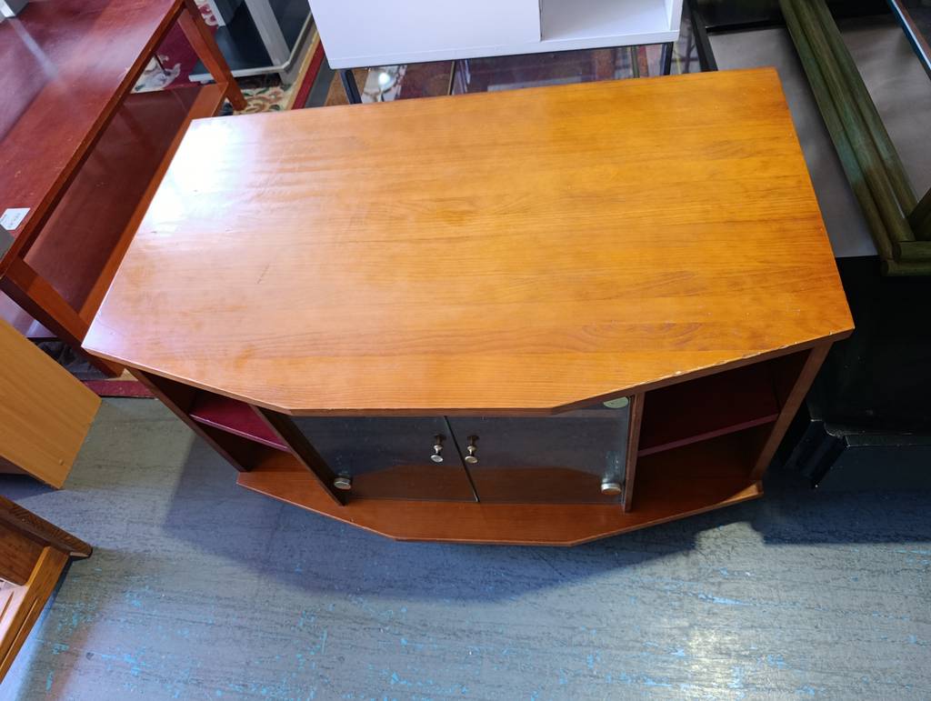 MUEBLE TV CON VITRINA - Imagen 3