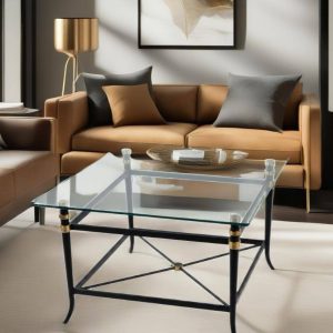 MESA AUXILIAR FORJA Y CRISTAL