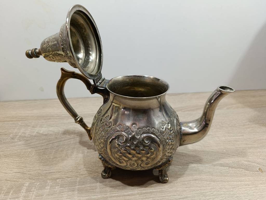 TETERA ARABE METAL LABRADO - Imagen 4