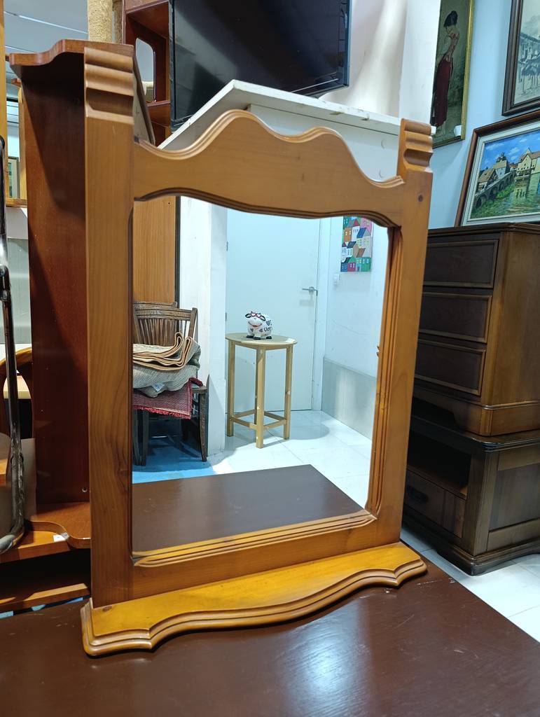 ESPEJO DE MADERA PROVENZAL - Imagen 2