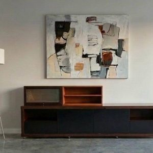 MUEBLE MODULAR TV CONTEMPORANEO