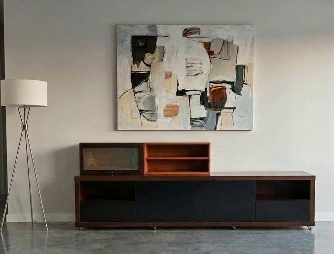 MUEBLE MODULAR TV CONTEMPORANEO