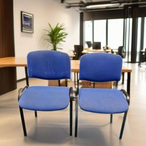 SILLA DE OFICINA AZUL (2 Und)