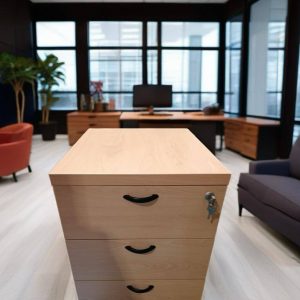 CAJONERA OFICINA MÓVIL CON LLAVE