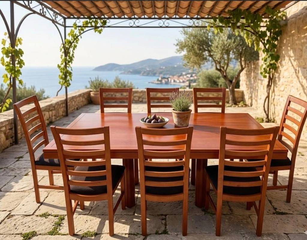 COMEDOR IMPERIAL CON 8 SILLAS
