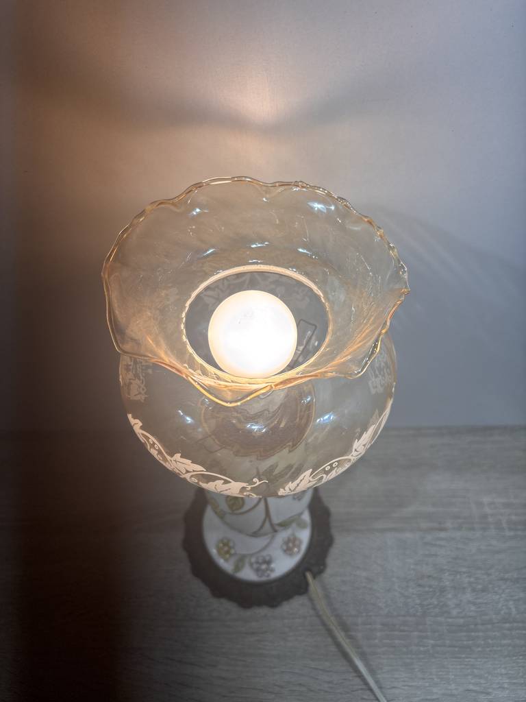 LÁMPARA DE MESA ESTILO QUINQUÉ - Imagen 5
