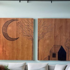 DUO DE CUADROS ARTESANALES