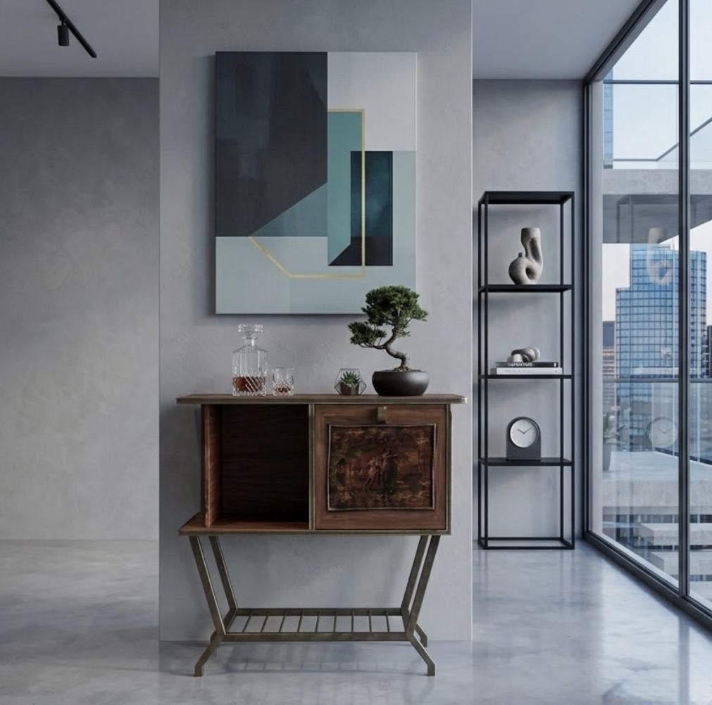 MUEBLE BAR / RECIBIDOR VINTAGE