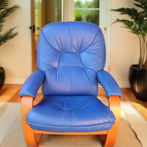 SILLÓN RELAX ERGONÓMICO AZUL