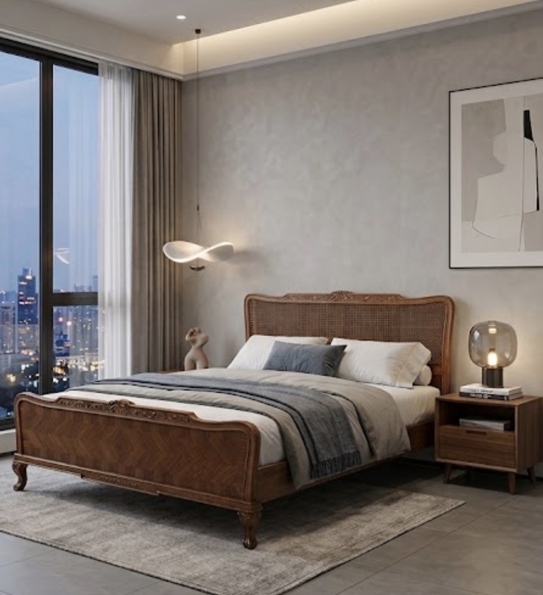 ESTRUCTURA CAMA CLASICA VINTAGE 135x190