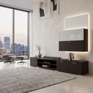 MUEBLE MODULAR DE SALÓN BAJO DE TV
