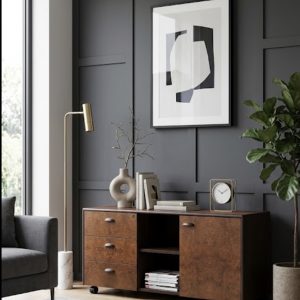 MUEBLE APARADOR BAJO OFICINA / SALÓN