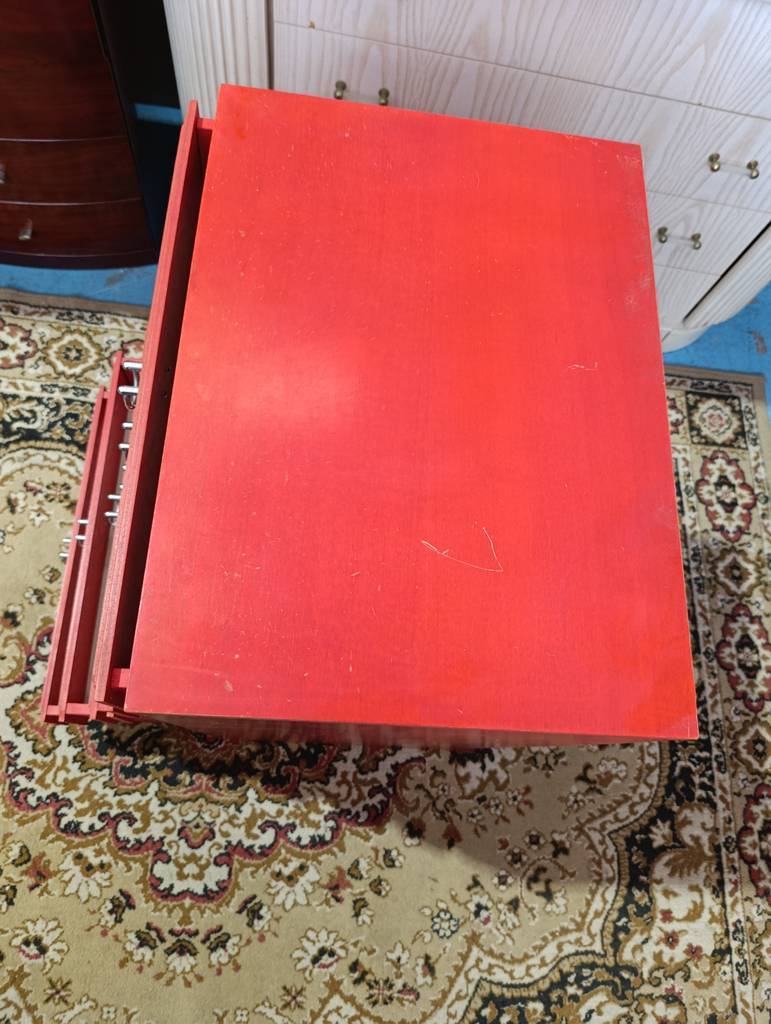 CAJONERA ALTA TIRADORES DE ANILLA (6 CAJONES) - Imagen 5