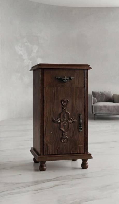 MUEBLE AUXILIAR ENCIMERA DE MÁRMOL