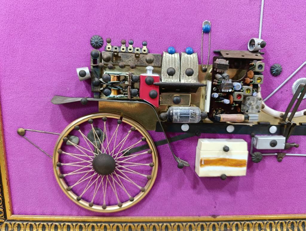 CUADRO ARTE Steampunk/ COCHE ANTIGUO(Chevrolet 1911) - Imagen 6
