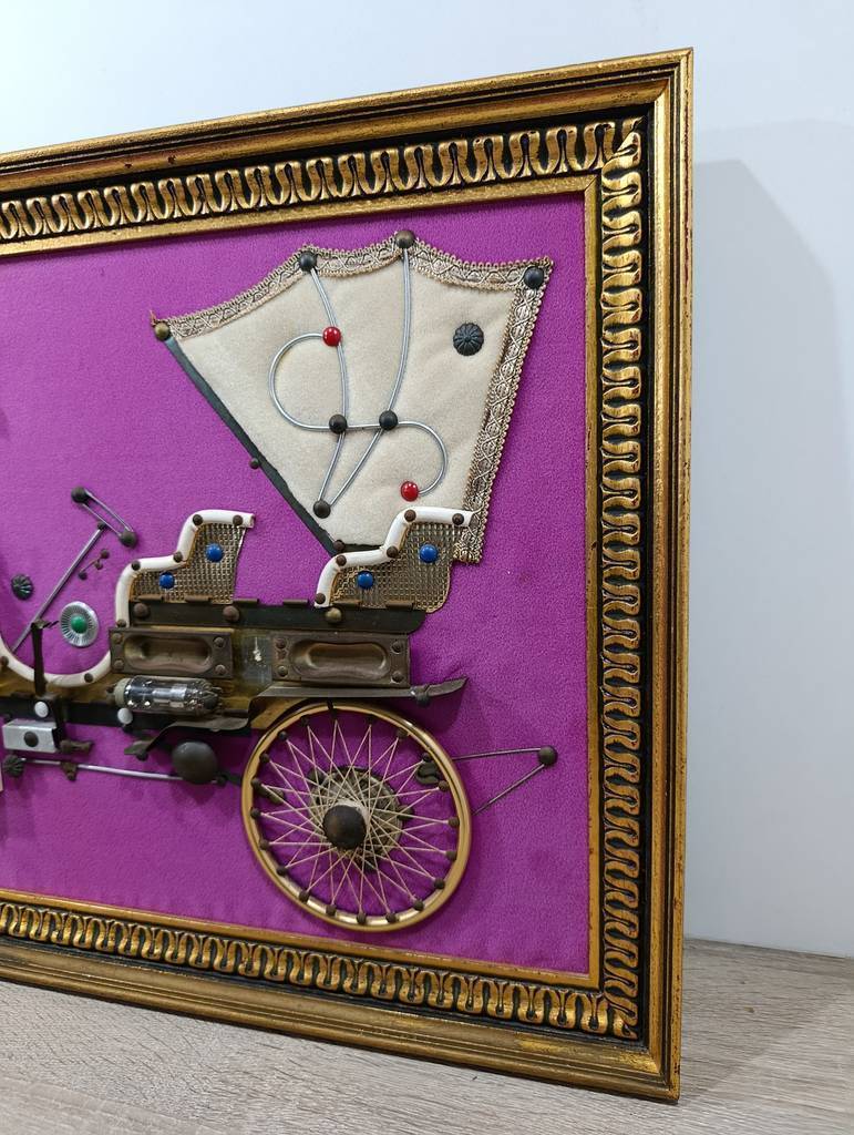CUADRO ARTE Steampunk/ COCHE ANTIGUO(Chevrolet 1911) - Imagen 8