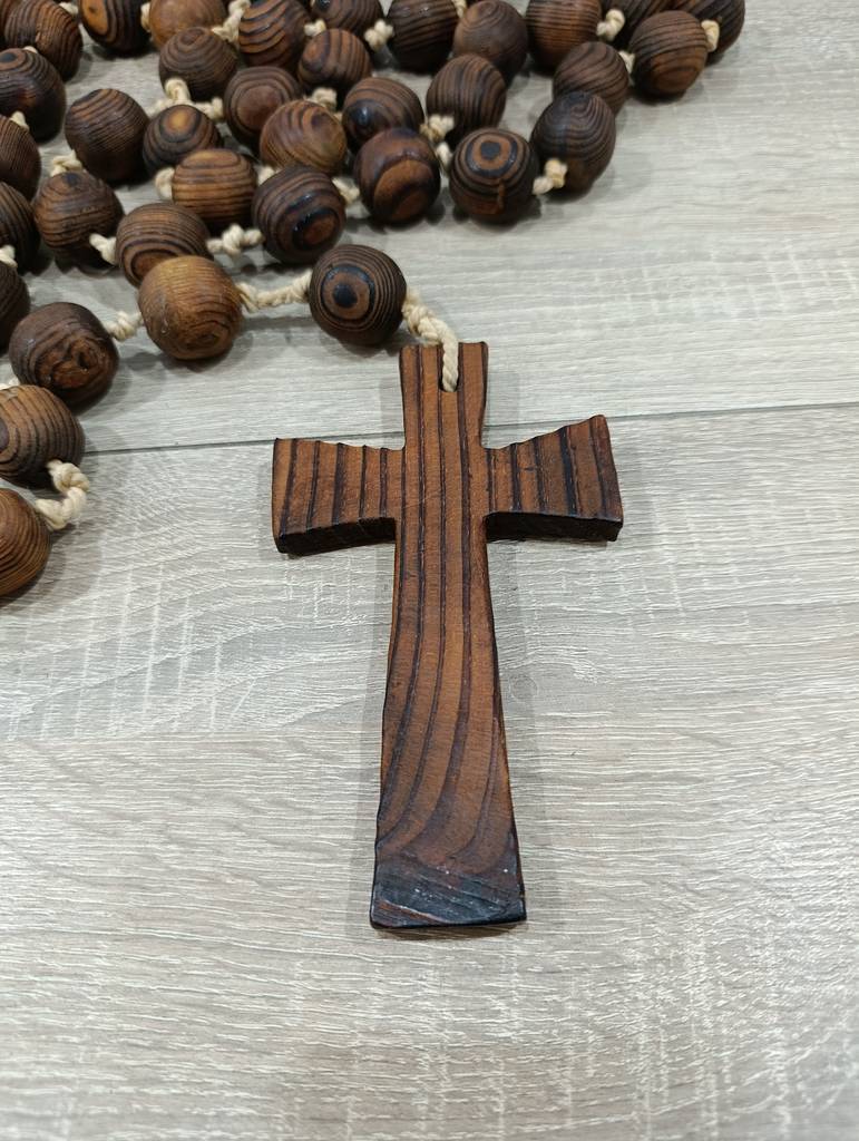 ROSARIO DE PARED/ MADERA ARTESANAL - Imagen 3
