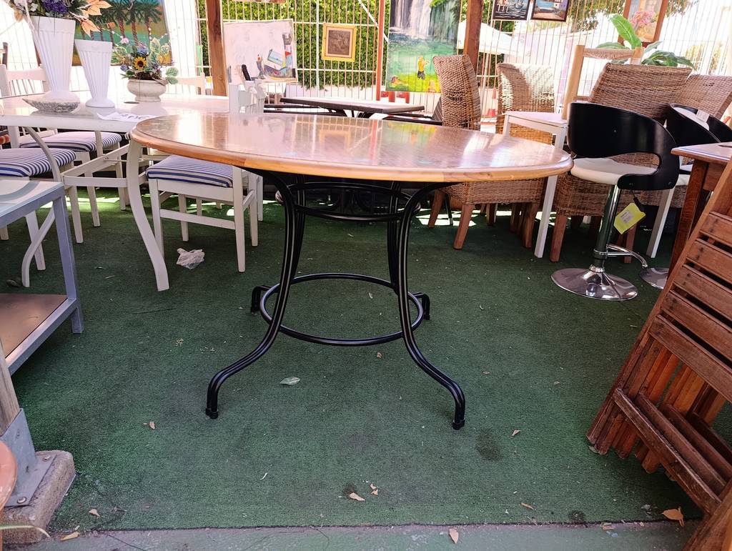CONJUNTO DE MESA Y 4 SILLAS TURQUESA - Imagen 3