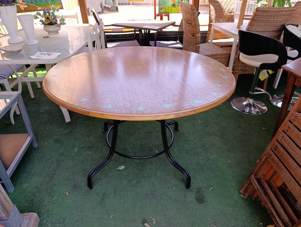 CONJUNTO DE MESA Y 4 SILLAS TURQUESA - Imagen 4