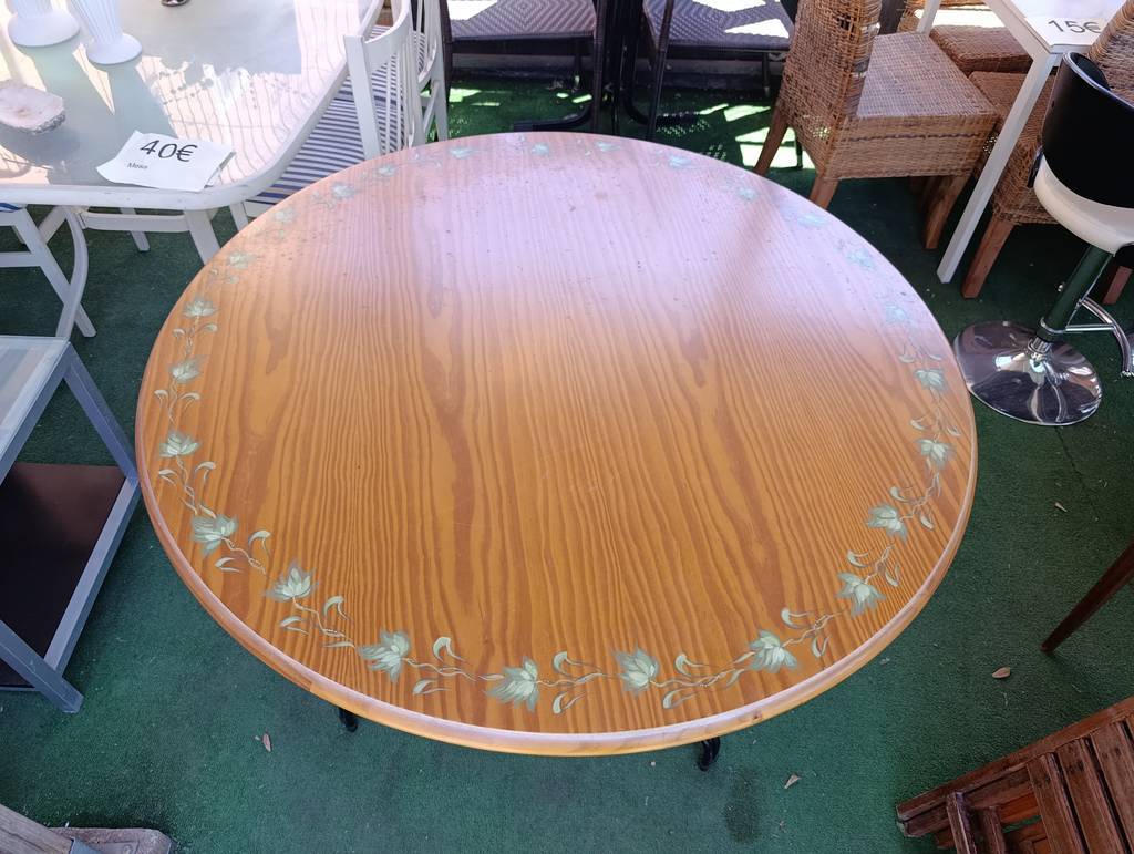 CONJUNTO DE MESA Y 4 SILLAS TURQUESA - Imagen 5