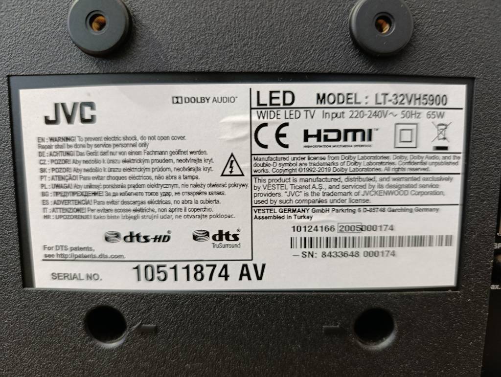 TV / MONITOR JVC 32” LED - Imagen 7