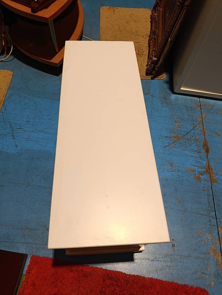 MUEBLE TV / ESTANTERIA BAJA BLANCA - Imagen 3