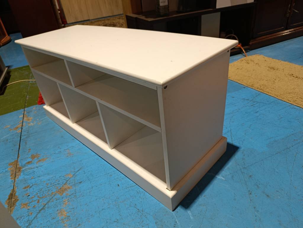 MUEBLE TV / ESTANTERIA BAJA BLANCA - Imagen 5
