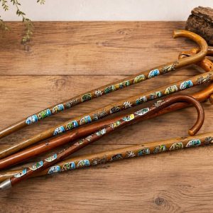 LOTE DE BASTONES SENDERISMO VINTAGE (5 UND)