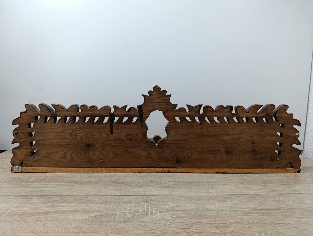 PERCHERO/ ESTANTE DE MADERA VINTAGE - Imagen 7