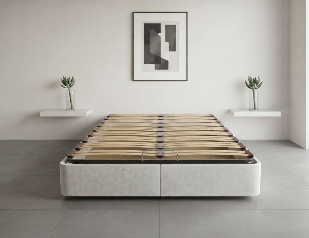 CANAPÉ ABATIBLE CON SOMIER DE LÁMINAS 200 CM